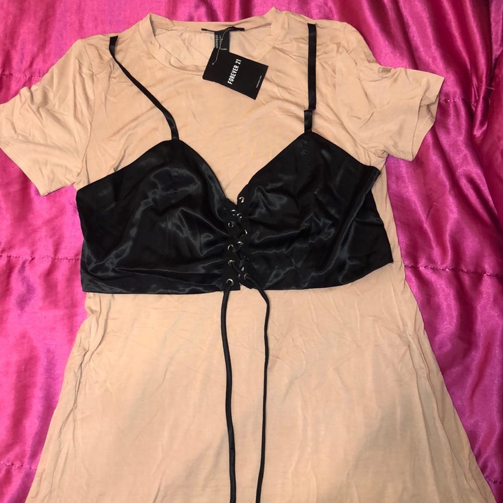 Peach Dress
